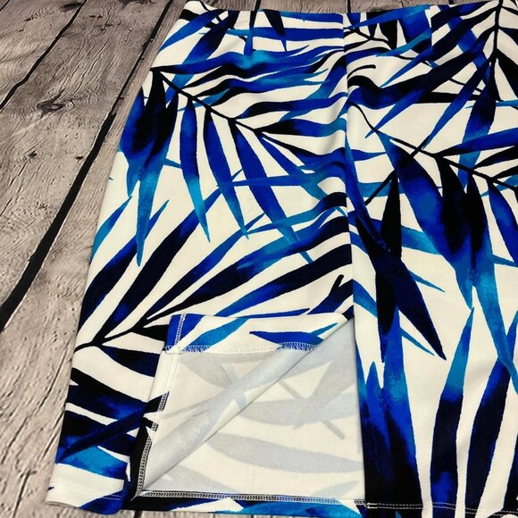 NYCC Bamboo Print Midi Skirt | Women's Size L - Picture 5 of 5